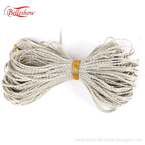 Hot sell Purple Blonde colored Long Colorful 28 inch Zizi Box Braids Hair Crochet Box Hair Extension Synthetic 3x box Braid